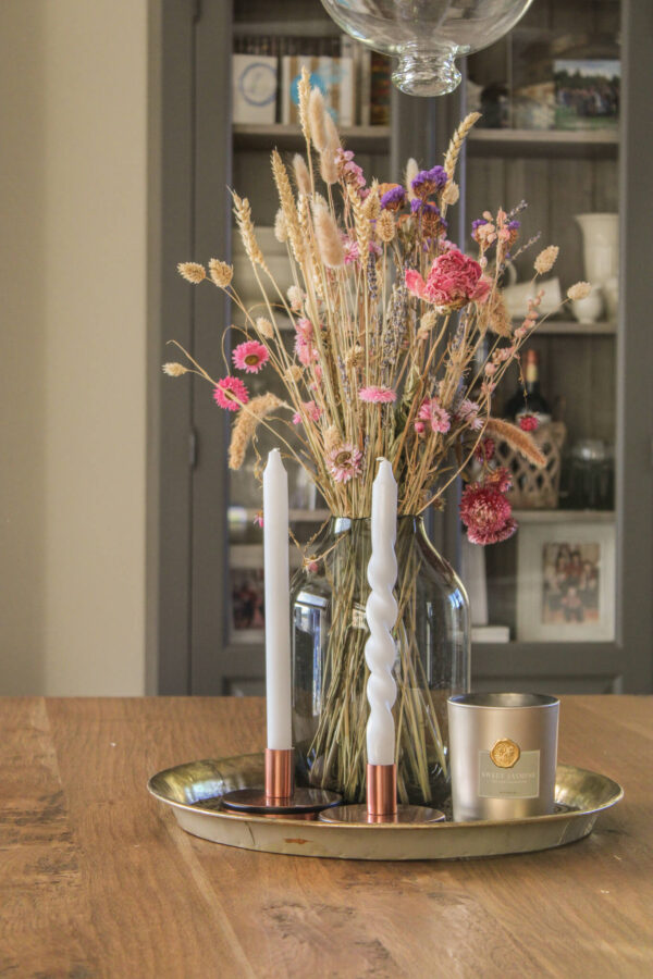 Roségold kandelaar - Afbeelding 2